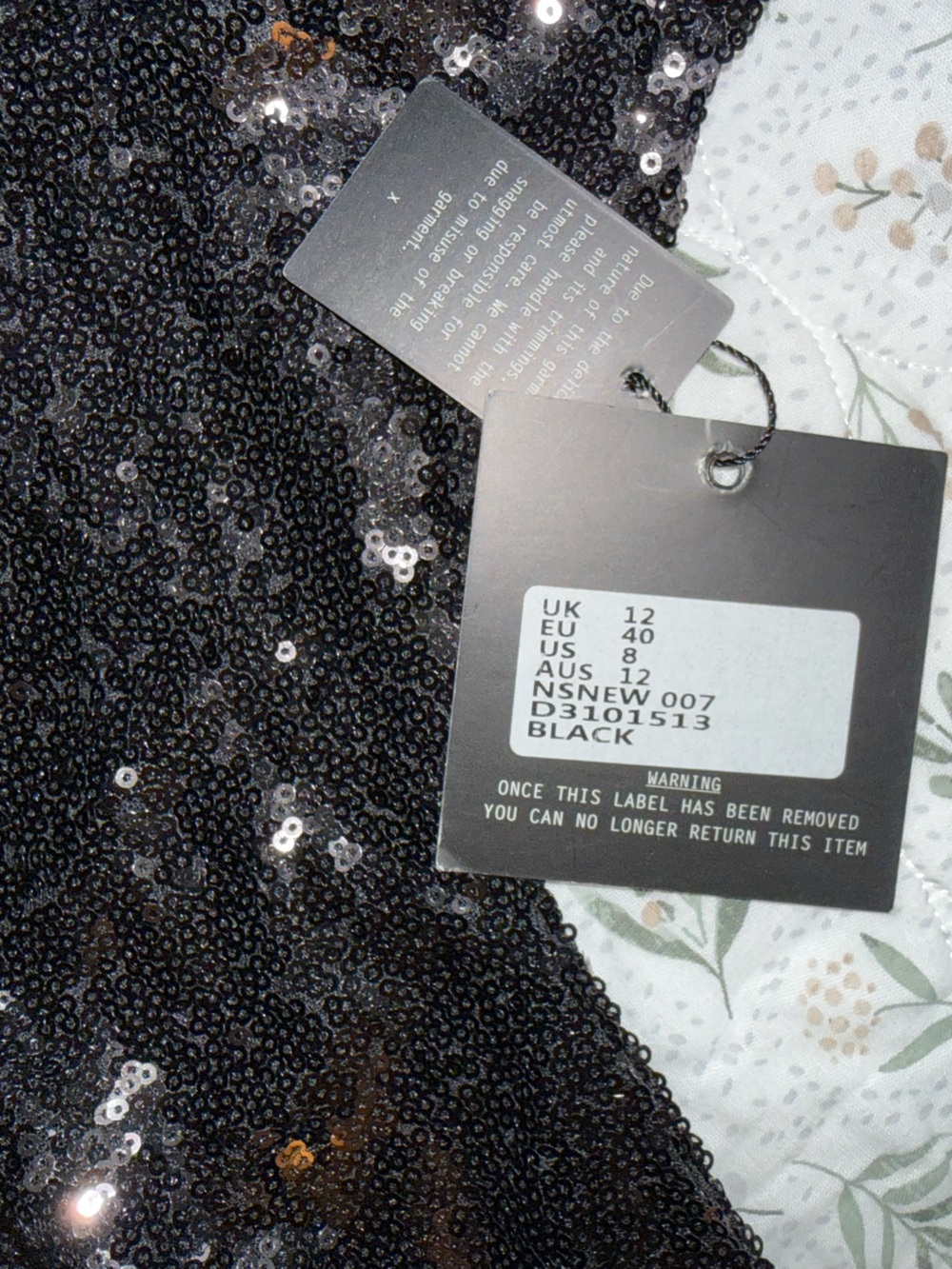 NWT Missguided X Nicole sequin midi dress - Picture 6 of 14